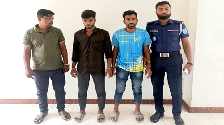 বন্দরে ওয়ারেন্টভুক্ত ২ পলাতকসহ ৩ আসামি গ্রেপ্তার
