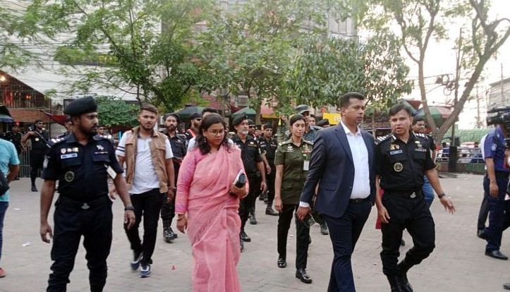 পহেলা বৈশাখে শহরে প্রশাসনের যৌথ মহড়া, থাকবে কড়া নিরাপত্তা