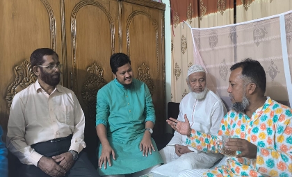 মহানগর বিএনপির সদস্য সচিব এড. টিপুকে দেখতে গেলেন মহানগরী জামায়াত নেতৃবৃন্দ