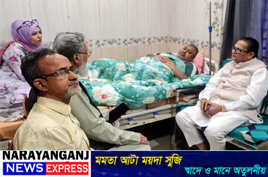জাসাস নেতা সানিকে দেখতে হাসপাতালে মোহাম্মদ আলী