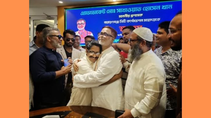 নবনিযুক্ত নাসিক প্রশাসকের সাথে বাপ্পি রায় চৌধুরীর সাক্ষাৎ