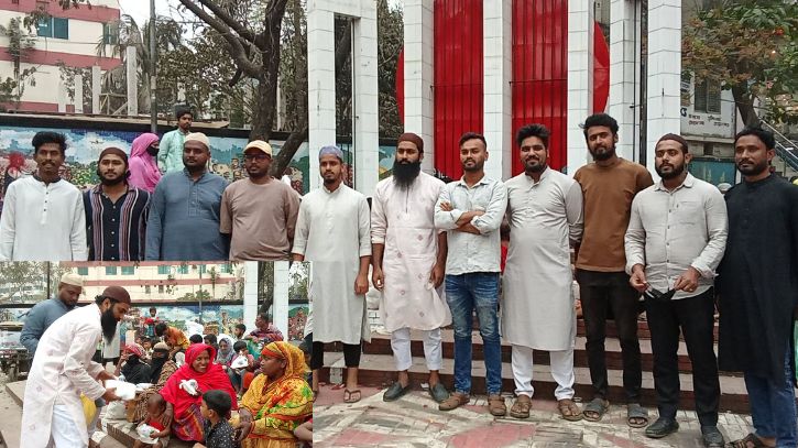 ওসমান হাদির আত্মার মাগফেরাত কামনায় চাষাঢ়ায় ইফতার বিতরণ