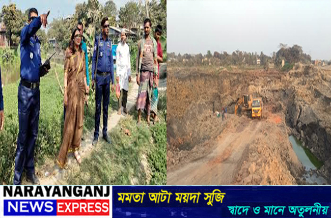 সংবাদ প্রকাশের পর অভিযান চালায় উপজেলা প্রশাসন, পুনরায় অভিযান চালানো হবে: নির্বাহী কর্মকর্তা