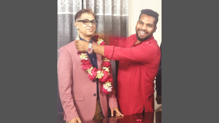 মামুন মাহমুদকে যুবদল নেতা রাব্বির অভিনন্দন