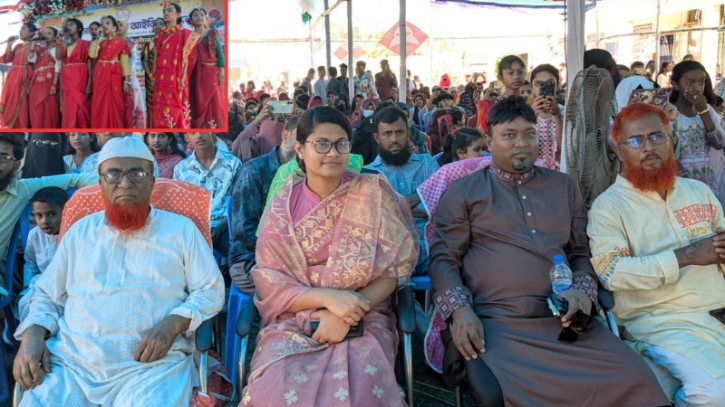 হাজী সামছুন নাহার আইডিয়াল স্কুলে বৈশাখী উৎসব ও এসএসসি পরীক্ষার্থীদের সংবর্ধনা