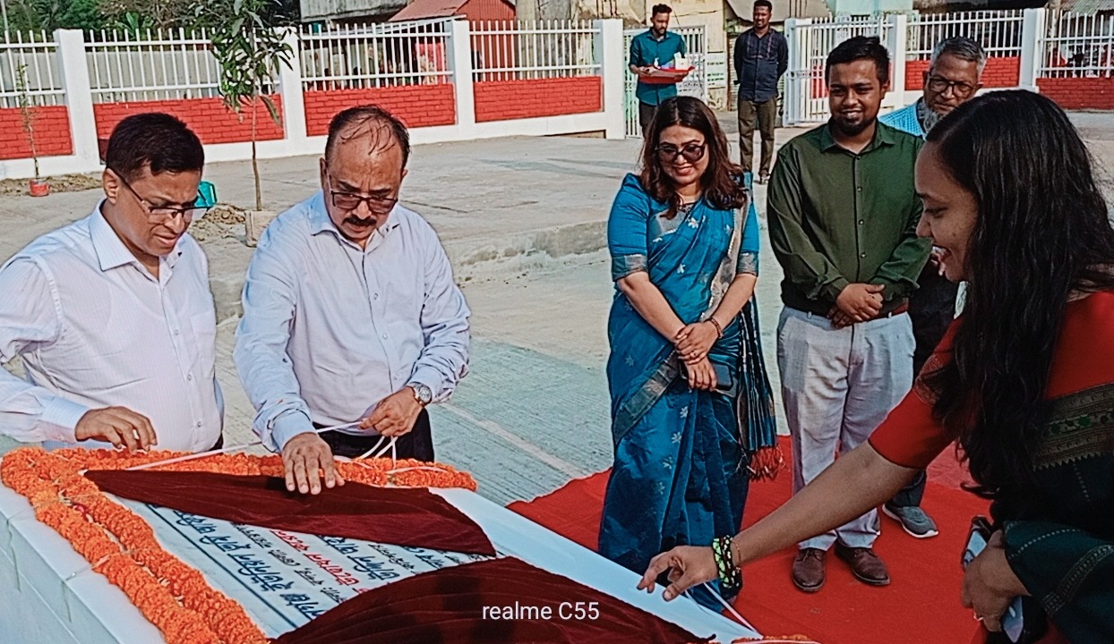 মদনগঞ্জ ইউনিয়ন ভূমি অফিসের নতুন ভবন উদ্বোধন ও ডাটা এন্ট্রি কার্যক্রমের সূচনা
