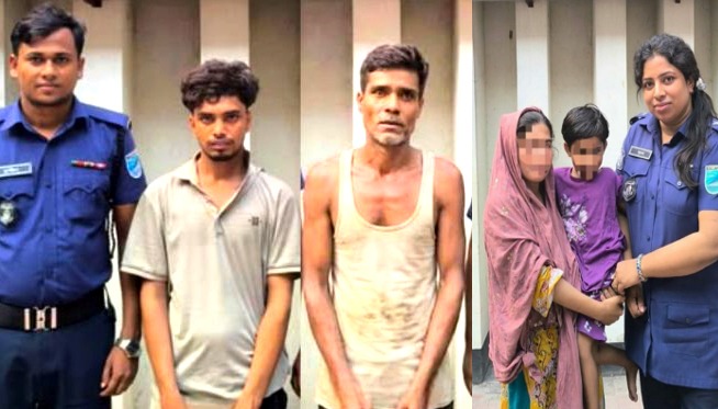 রূপগঞ্জে অপহৃত শিশু মাইশা উদ্ধার, ২ অপহরণকারী গ্রেপ্তার