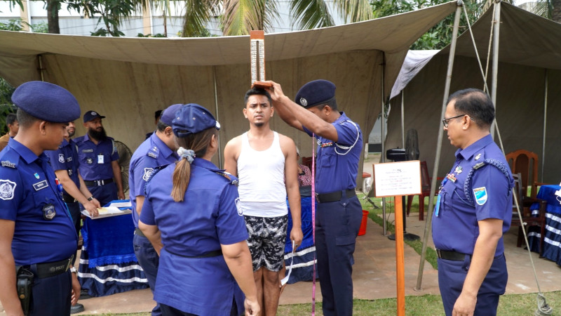 নারায়ণগঞ্জে পুলিশ কনস্টেবল নিয়োগ হবে সম্পূর্ণ স্বচ্ছ : পুলিশ সুপার
