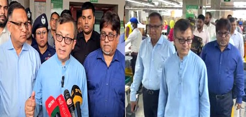 বিদ্যুৎ উৎপাদনের পর অগ্রাধিকার ভিত্তিতে তা ব্যক্তিখাতের শিল্প-কারখানায় সরবরাহ করা হয় : বস্ত্র ও পাটমন্ত্রী