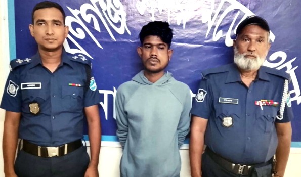 Vসদর থানার শহিদনগর থেকে ইয়াবাসহ মাদক ব্যবসায়ী