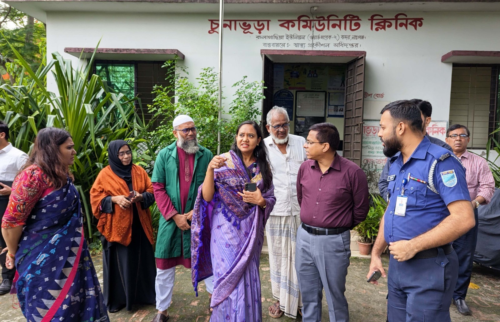 বন্দর উপজেলায় বিভিন্ন দপ্তর ও প্রতিষ্ঠান পরিদর্শনে জেলা প্রশাসক