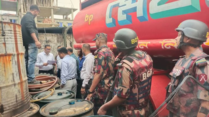 সিদ্ধিরগঞ্জে ১৩ হাজার ৯৮০ লিটার ডিজেল জব্দ, ২ জনের কারাদণ্ড