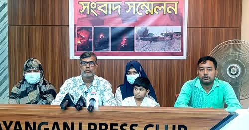 ২৫ বছরের প্রবাস জীবনের সঞ্চয় দিয়ে গড়া স্বপ্ন এখন কেবলই পোড়া ধ্বংসস্তূপ