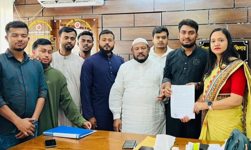বন্দরের কেওঢালা স্ট্যান্ডে ফুট ওভারব্রিজের দাবিতে স্মারকলিপি 
