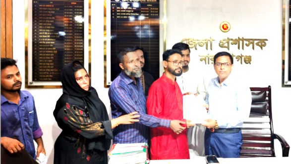 মাদকের বিরুদ্ধে জিমখানা পঞ্চায়েত কমিটি ও এলাকাবাসীর স্মারকলিপি প্রদান
