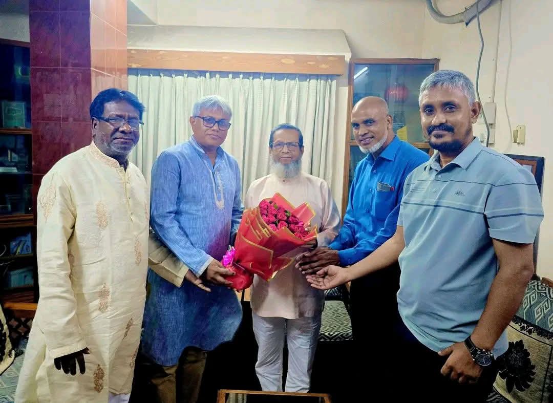 এমপি’র সঙ্গে বিএম স্কুল এন্ড কলেজের নবগঠিত কমিটির সাক্ষাৎ 
