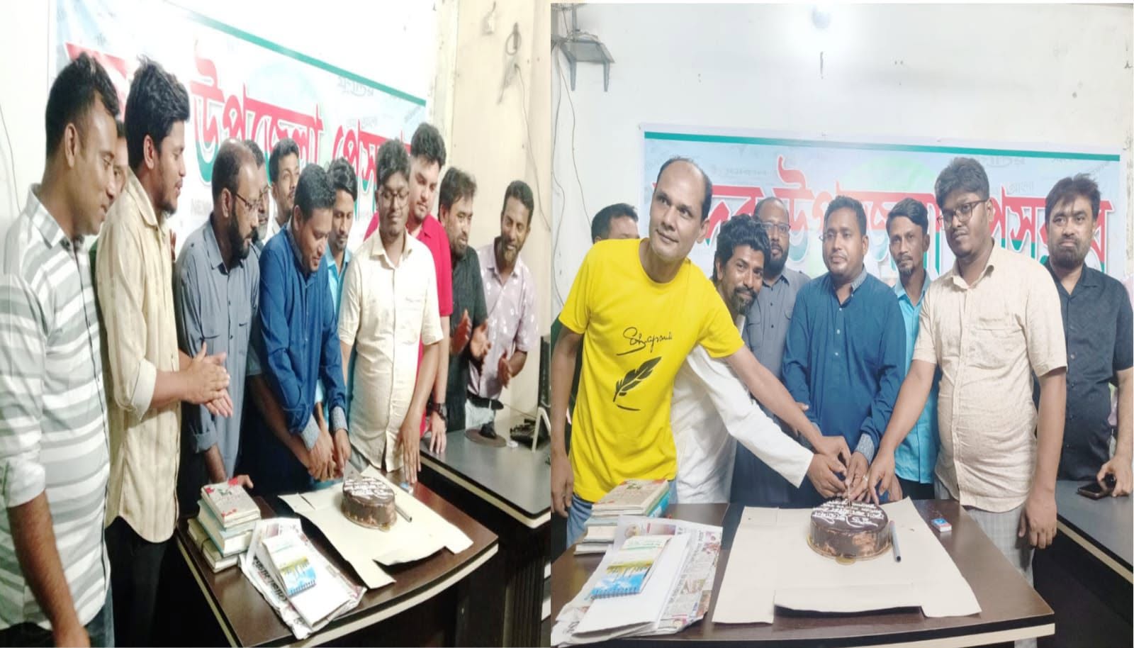 বন্দর উপজেলা প্রেসক্লাবের সাধারণ সম্পাদকের জন্মদিন পালন‎