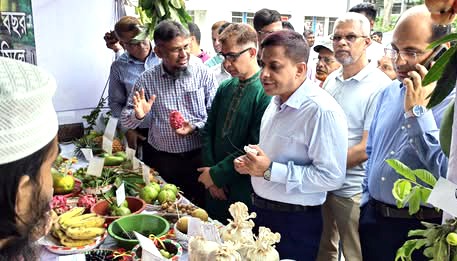 নারায়ণগঞ্জ সদরে জাতীয় ফল মেলার উদ্বোধন