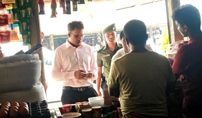আড়াইহাজারে শব্দদূষণ ও ভোক্তা অধিকার আইনে ৩ প্রতিষ্ঠান ও ১ ব্যক্তিকে জরিমানা