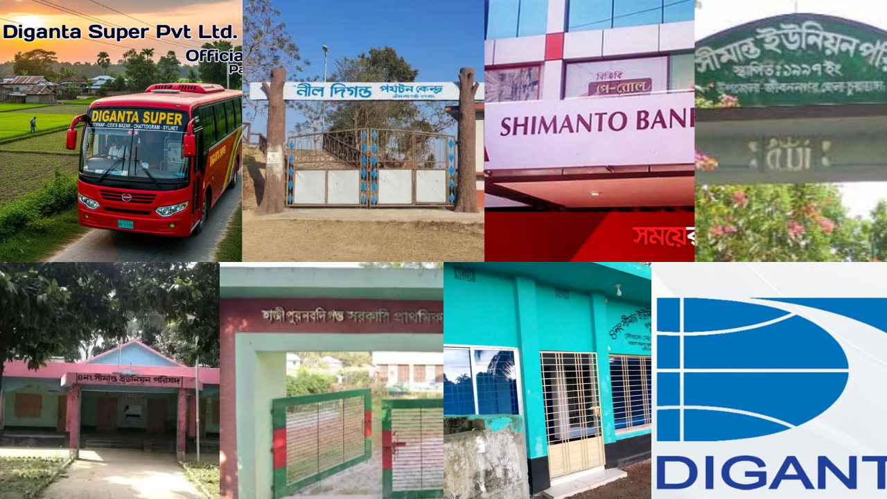 দেশের প্রশাসনিক, সামাজিক ও বাণিজ্যিক পরিমণ্ডলে বহুল ব্যবহৃত নাম ‘সীমান্ত’ ও ‘দিগন্ত’