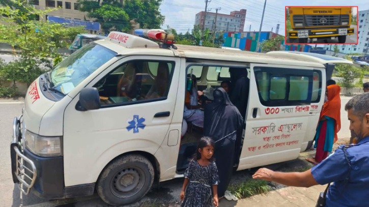 ঢাকা–নারায়ণগঞ্জ লিংক রোডের জালকু‌ড়ি‌তে কাভার্ড ভ্যানের চাপায় নারী শ্রমিক নিহত