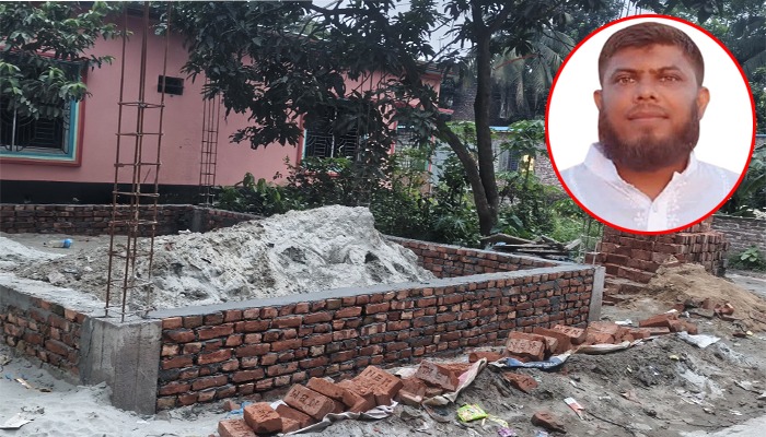 বন্দরে স্বেচ্ছাসেবক দল নেতার বিরুদ্ধে সরকারি জায়গা দখলের অভিযোগ