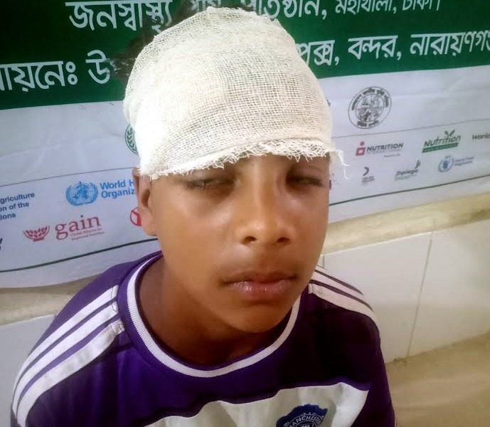 বন্দরে সন্ত্রাসী হামলায় মাদ্রাসা ছাত্র ইফরান জখম