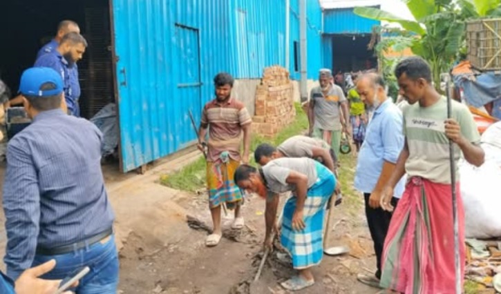 বন্দরে তিতাসের অভিযানে অবৈধ গ্যাস সংযোগ উচ্ছেদ, কয়েল কারখানাকে জরিমানা