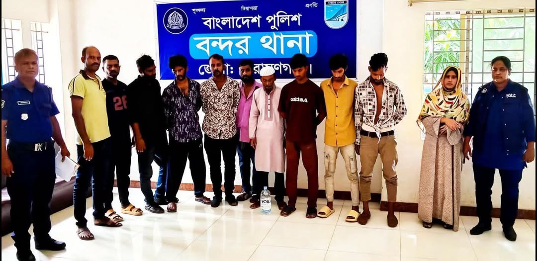 বন্দরে বিভিন্ন অভিযোগে ১১ জন গ্রেপ্তার