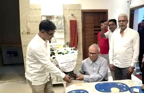 ভারপ্রাপ্ত মহাসচিব রুহুল কবির রিজভীর সাথে মামুন মাহমুদের সৌজন্য সাক্ষাত