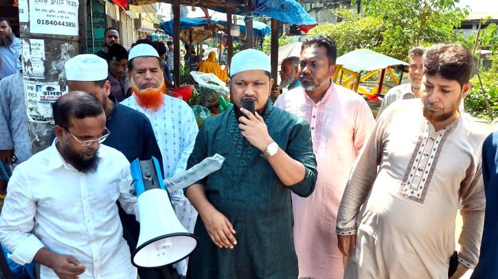 খালের স্বাভাবিক প্রবাহ ফিরিয়ে এনে স্থায়ী সমাধানের লক্ষ্যে কাজ করতে হবে : মাওলানা জব্বার
