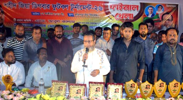 উপজেলা ও ইউনিয়ন পর্যায়ে খেলার মাঠ ও স্টেডিয়াম নির্মাণের পরিকল্পনা নেওয়া হচ্ছে : আবুল কালাম