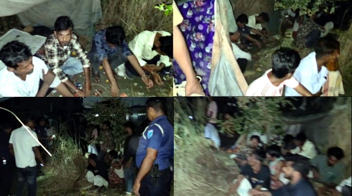 নারায়ণগঞ্জে পুলিশের বিশেষ অভিযানে বিপুল মাদকসহ গ্রেফতার ১০৯